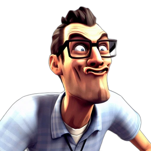 staff, face, robot, animal transparent PNG cut-out