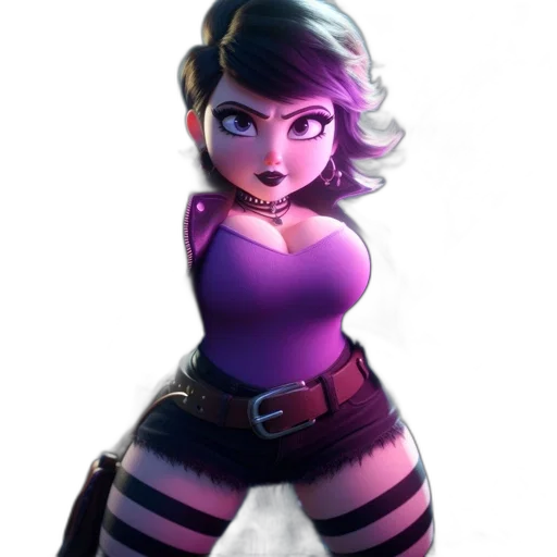 dress, robot, staff, concept art transparent PNG cut-out