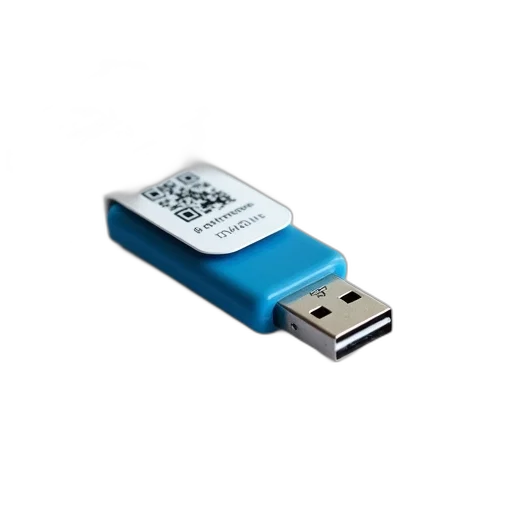 3d render, usb, flash, drive transparent PNG cut-out