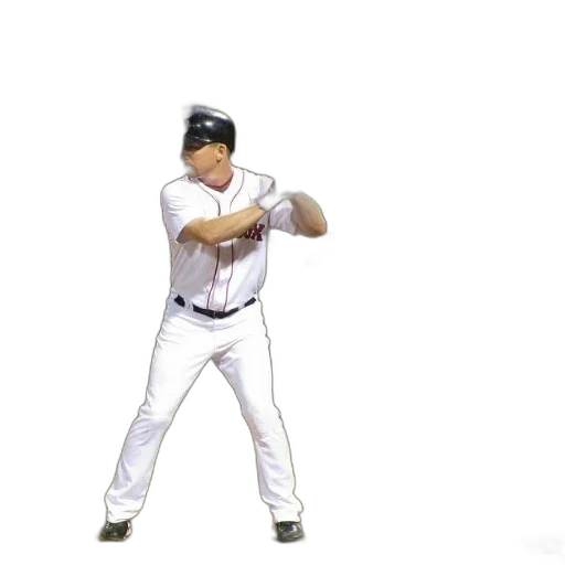 staff, baseball, player, white transparent PNG cut-out