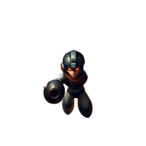 robot, weapon, creature, mask transparent PNG cut-out