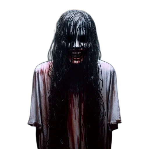 face, creature, mask, hair transparent PNG cut-out