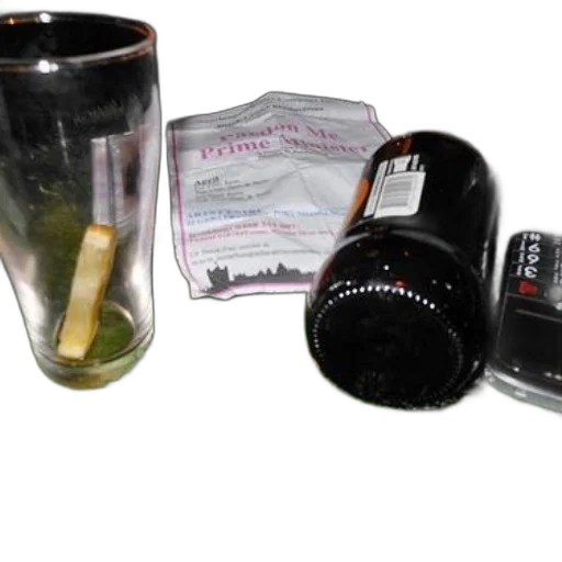 bottle, jewelry, pen, beer transparent PNG cut-out