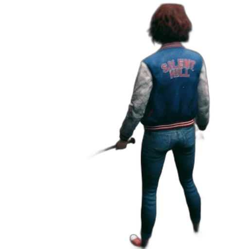 jacket, staff, weapon, sword transparent PNG cut-out