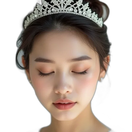 crown, jewelry, face, mask transparent PNG cut-out