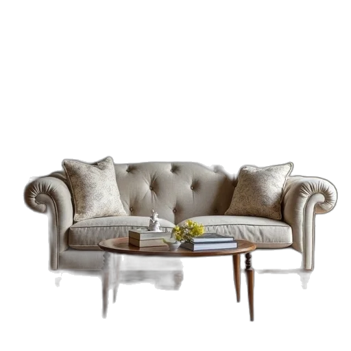 furniture, earth tones, monochrome, signature transparent PNG cut-out