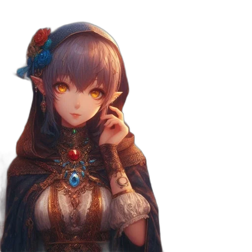 crown, face, staff, dragon transparent PNG cut-out