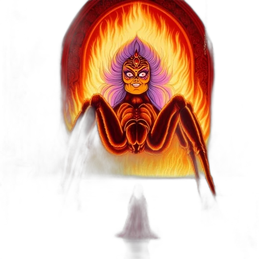 mask, creature, crown, hair transparent PNG cut-out