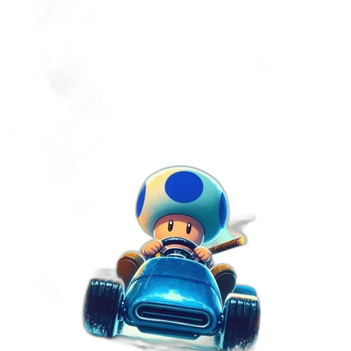 car, robot, hat, weapon transparent PNG cut-out