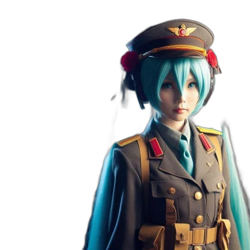 staff, hat, jacket, weapon transparent PNG cut-out