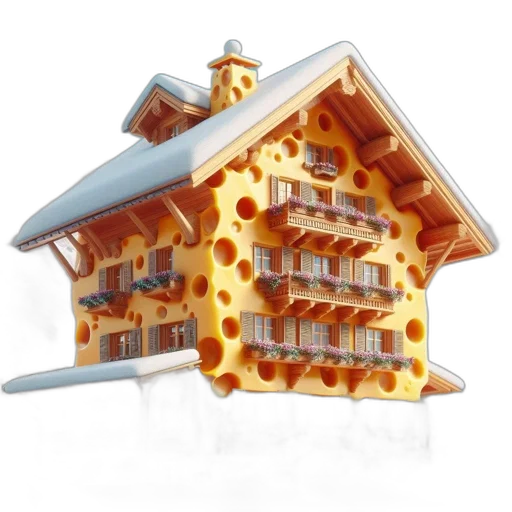 building, 3d render, concept art, photorealistic transparent PNG cut-out