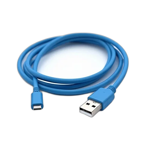 jewelry, 3d render, blue, usb transparent PNG cut-out