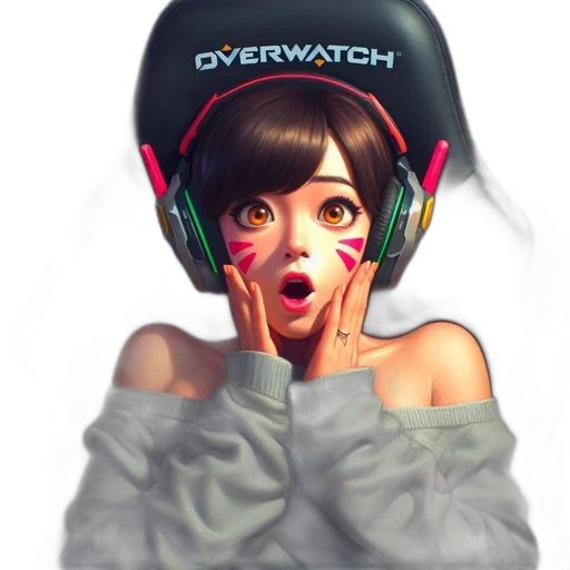 face, concept art, photorealistic, anime transparent PNG cut-out