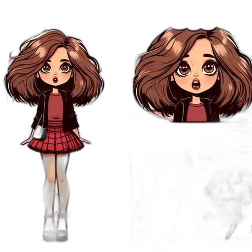 concept art, pixel art, anime, cartoon transparent PNG cut-out