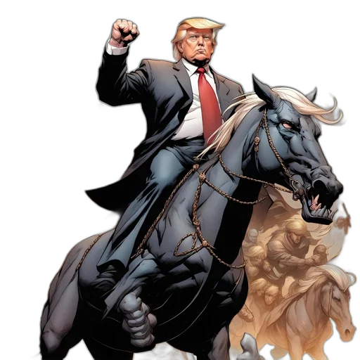 comic book art, concept art, image, features transparent PNG cut-out