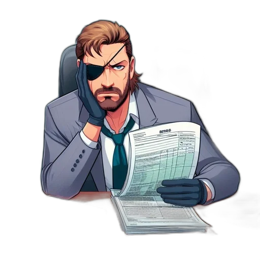 jacket, staff, face, concept art transparent PNG cut-out