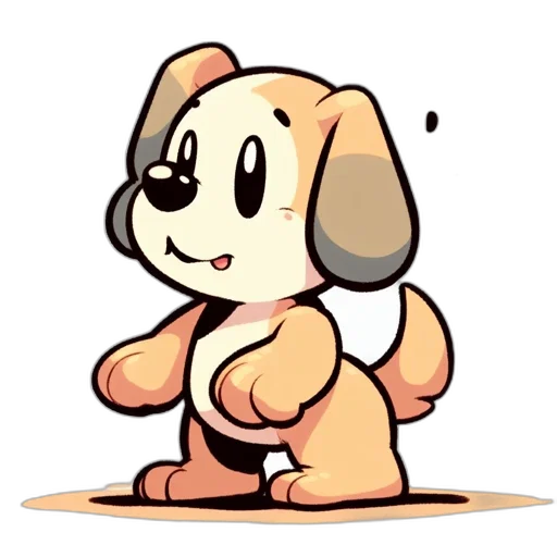 animal, creature, staff, pixel art transparent PNG cut-out