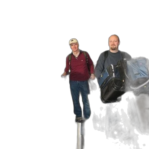 staff, umbrella, jacket, bottle transparent PNG cut-out