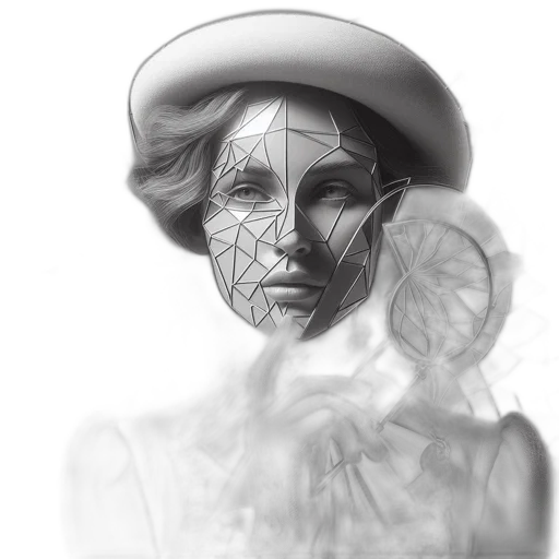 face, mask, hat, crown transparent PNG cut-out