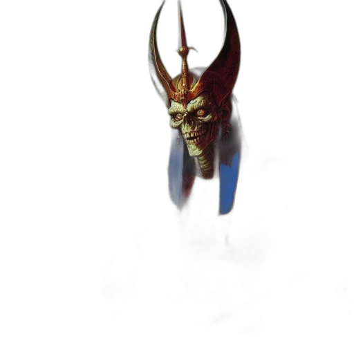 jewelry, mask, crown, staff transparent PNG cut-out