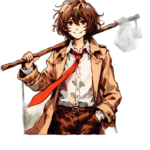 staff, weapon, jacket, sword transparent PNG cut-out