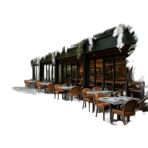 furniture, food, 3d render, photorealistic transparent PNG cut-out