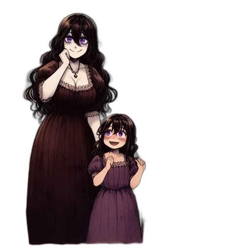 dress, concept art, pixel art, watercolor transparent PNG cut-out