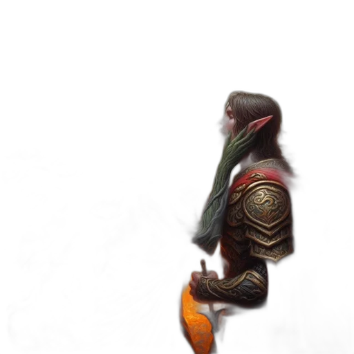 sword, staff, dragon, creature transparent PNG cut-out