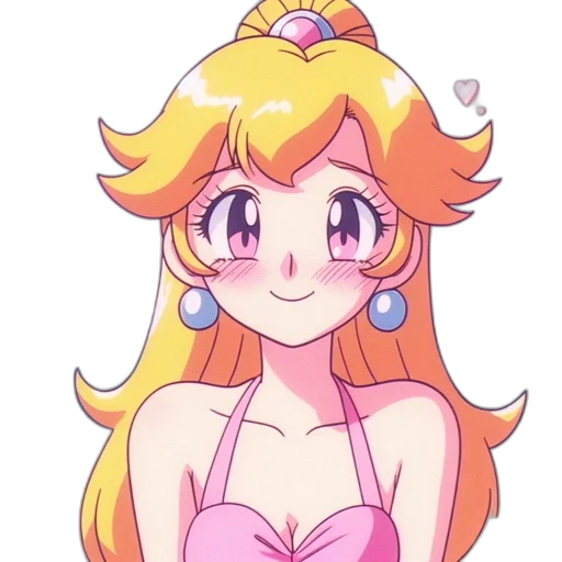 crown, dress, staff, anime transparent PNG cut-out