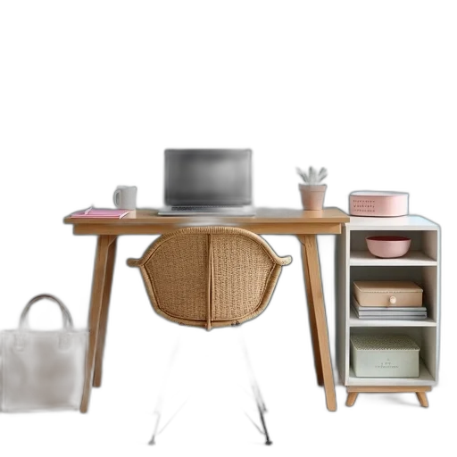 furniture, 3d render, photorealistic, concept art transparent PNG cut-out