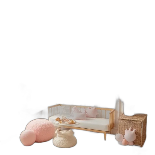 furniture, shoes, 3d render, concept art transparent PNG cut-out