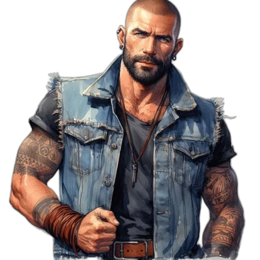 jacket, weapon, animal, face transparent PNG cut-out