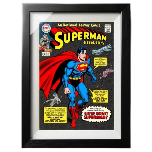 comic book art, framed, vintage, comic transparent PNG cut-out
