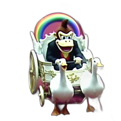 crown, animal, staff, weapon transparent PNG cut-out