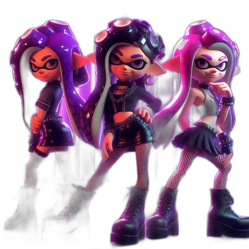 concept art, 3d render, pixel art, cyberpunk transparent PNG cut-out