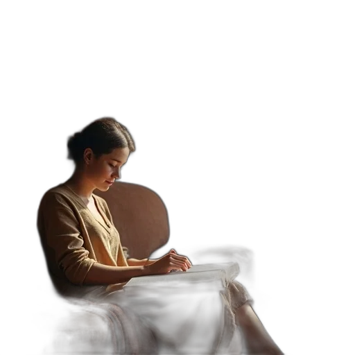dress, staff, furniture, face transparent PNG cut-out