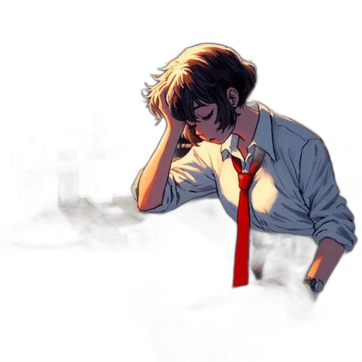 concept art, watercolor, comic book art, pixel art transparent PNG cut-out