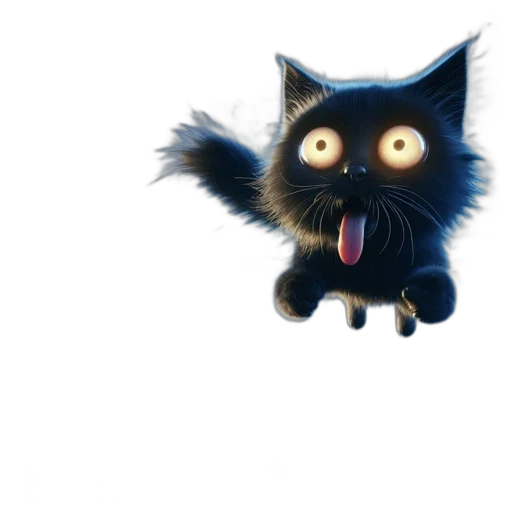 creature, animal, staff, 3d render transparent PNG cut-out