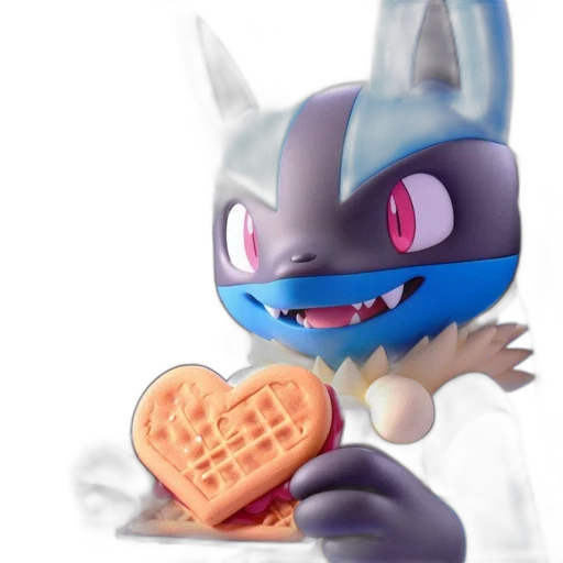 food, creature, concept art, 3d render transparent PNG cut-out