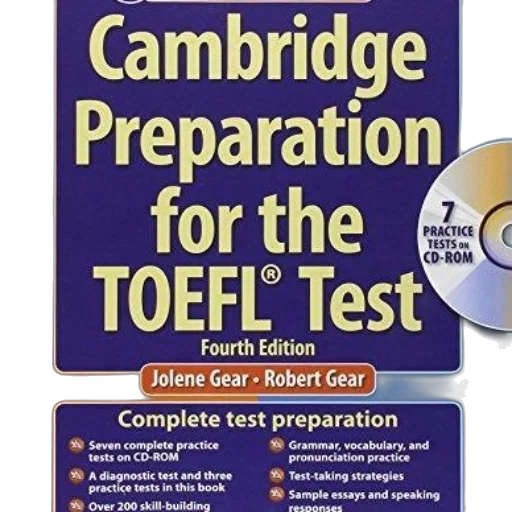 book, cover, cambridge, preparation transparent PNG cut-out