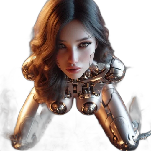robot, weapon, jewelry, concept art transparent PNG cut-out