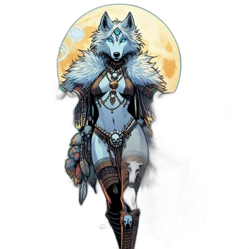 staff, mask, concept art, fantasy art transparent PNG cut-out
