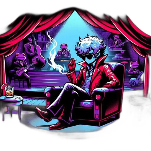 jacket, furniture, concept art, cartoon transparent PNG cut-out