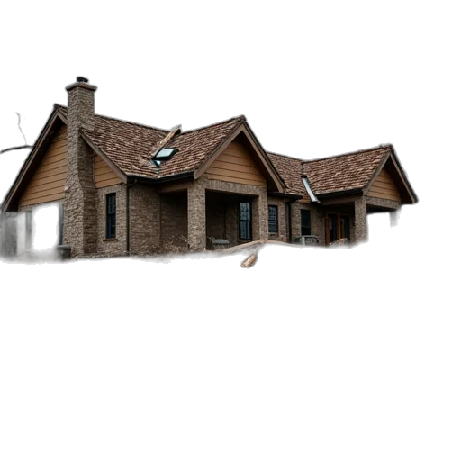 building, 3d render, photorealistic, concept art transparent PNG cut-out