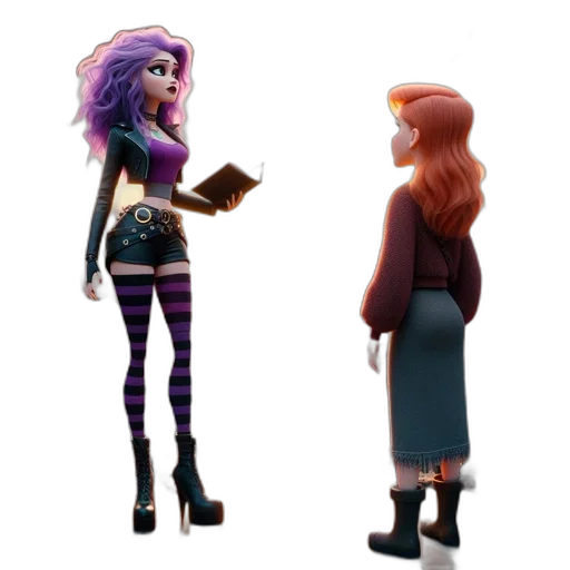 dress, concept art, 3d render, fantasy art transparent PNG cut-out