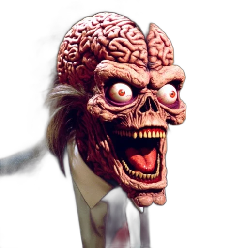 mask, creature, face, staff transparent PNG cut-out