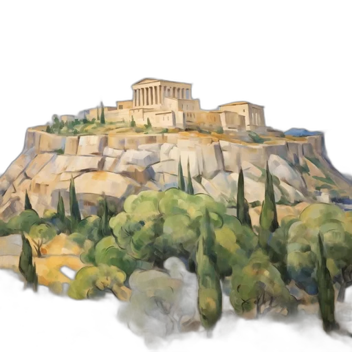 concept art, photorealistic, watercolor, oil painting transparent PNG cut-out