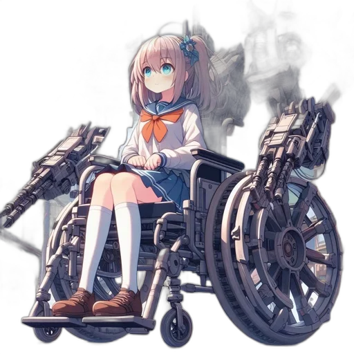 robot, weapon, dress, creature transparent PNG cut-out