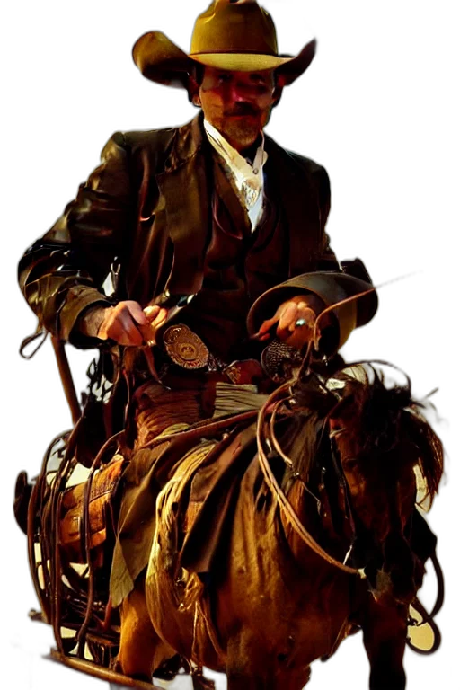 staff, jacket, hat, weapon transparent PNG cut-out