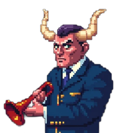 staff, pixel art, concept art, vaporwave transparent PNG cut-out